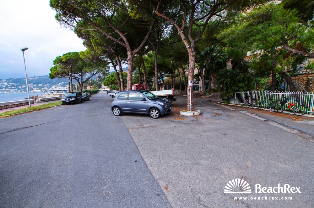 Italia - Liguria -  Grimaldi - Spiaggia Balzi Rossi
