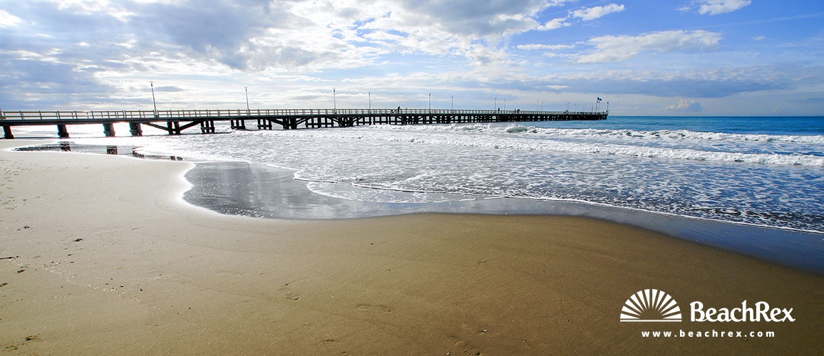 Italia - Toscana -  Forte dei Marmi - Playa Forte dei Marmi