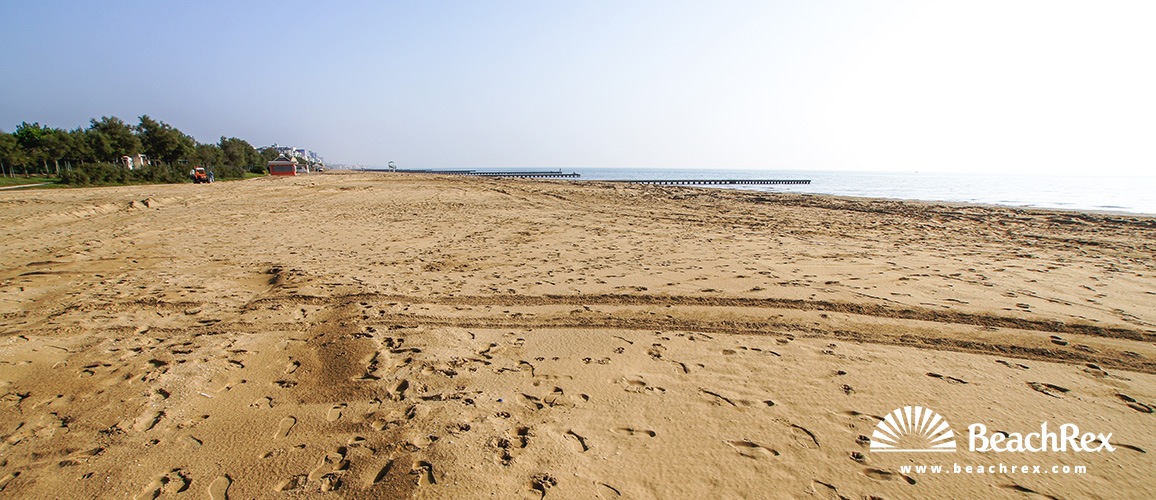 Italie - Veneto -  Lido di Jesolo - Plage Lido Faro