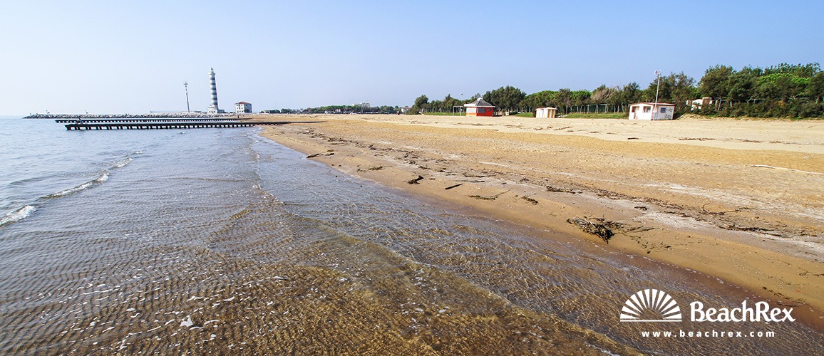 Italie - Veneto -  Lido di Jesolo - Plage Lido Faro