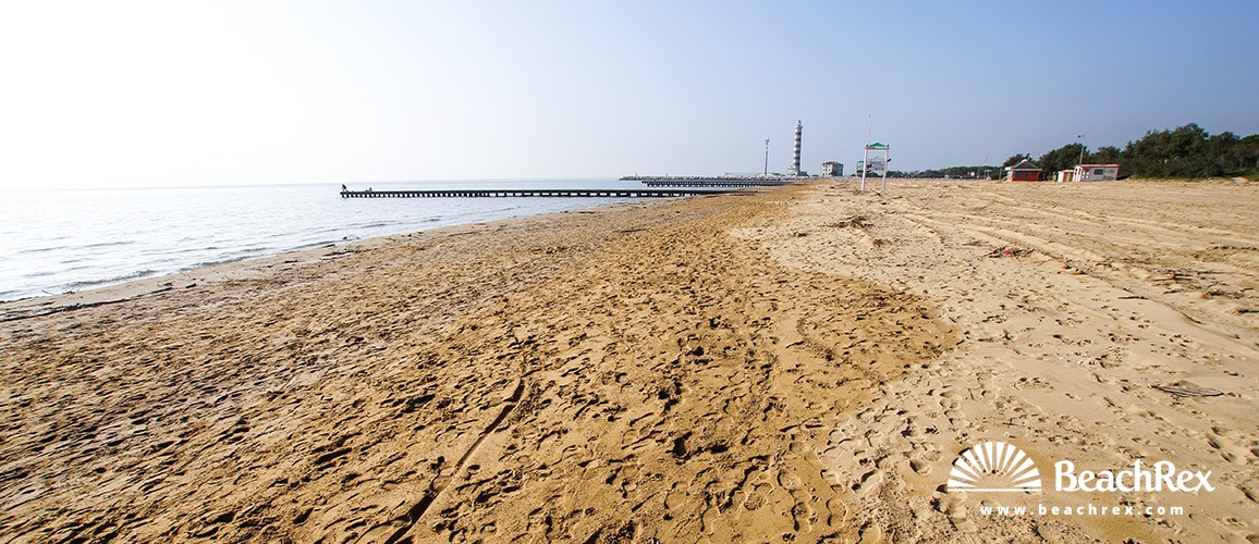 Italie - Veneto -  Lido di Jesolo - Plage Lido Faro