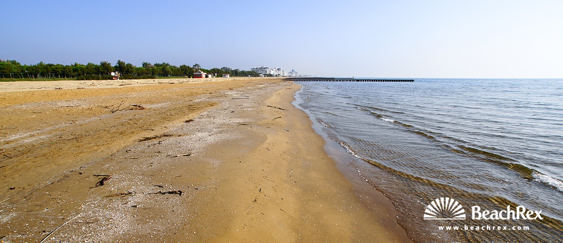 Italie - Veneto -  Lido di Jesolo - Plage Lido Faro