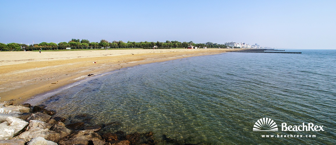 Italie - Veneto -  Lido di Jesolo - Plage Lido Faro