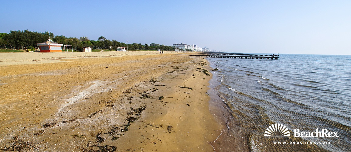 Italie - Veneto -  Lido di Jesolo - Plage Lido Faro