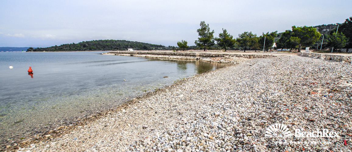 Croatia - Dalmatia  Zadar - Island Pašman -  Ždrelac - Beach Mali Ždrelac
