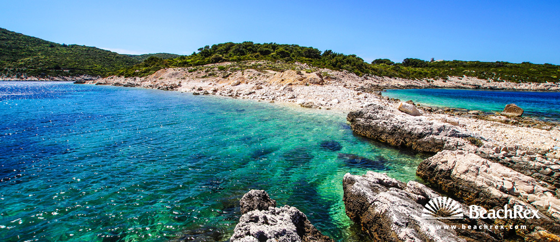 Croatia - Dalmatia  Split - Island Vis -  Rogačić - Beach Komarča