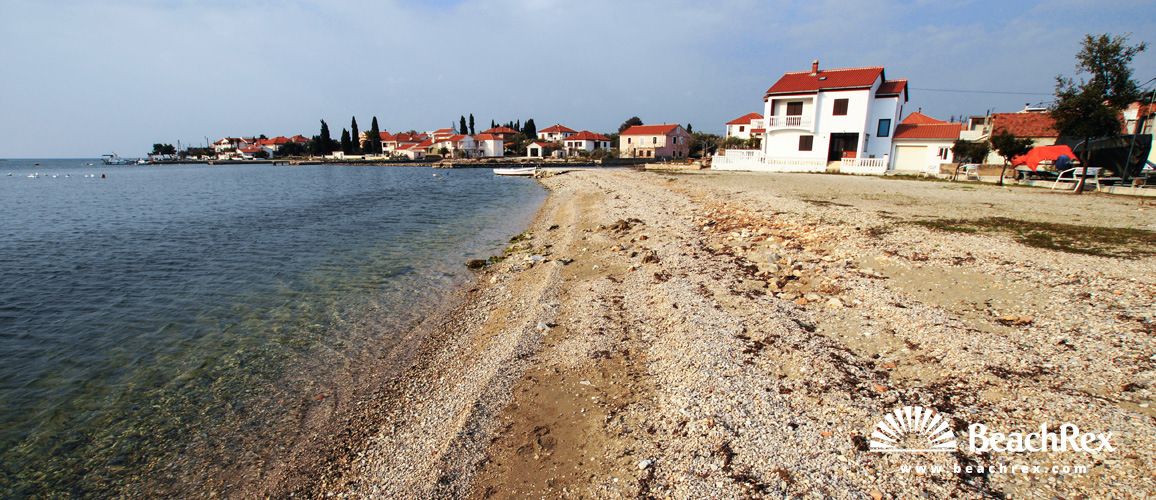 Croatia - Dalmatia  Zadar - Island Ugljan -  Sutomišćica - Beach Sutomišćica