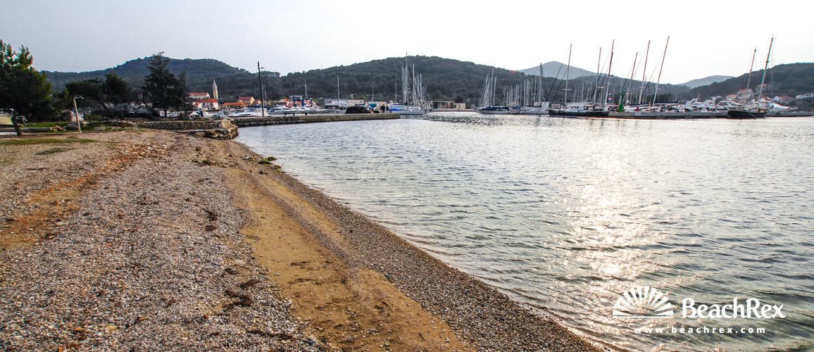 Croatia - Dalmatia  Zadar - Island Ugljan -  Sutomišćica - Beach Sutomišćica