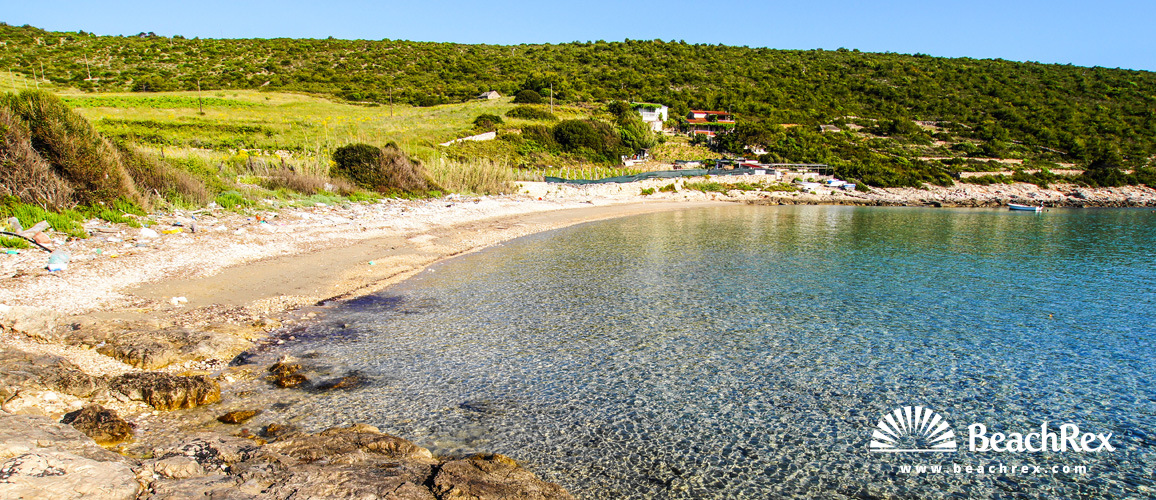 Croatia - Dalmatia  Split - Island Vis -  Milna - Beach Zaglav