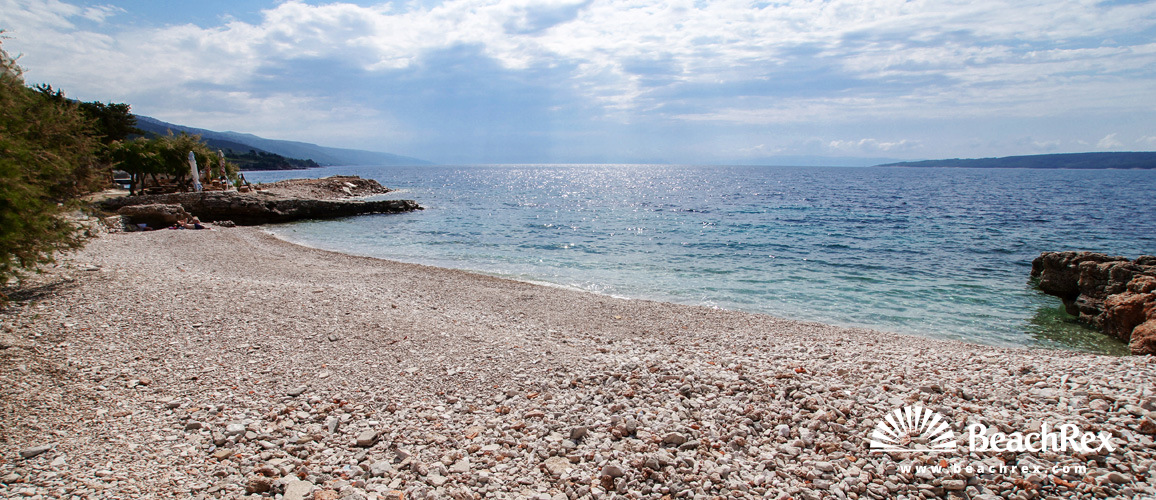 Croatia - Dalmatia  Split - Island Hvar -  Zavala - Beach Zavala Port