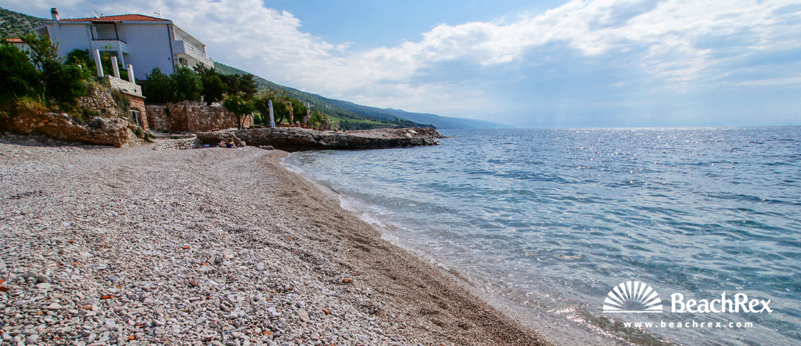 Croatia - Dalmatia  Split - Island Hvar -  Zavala - Beach Zavala Port
