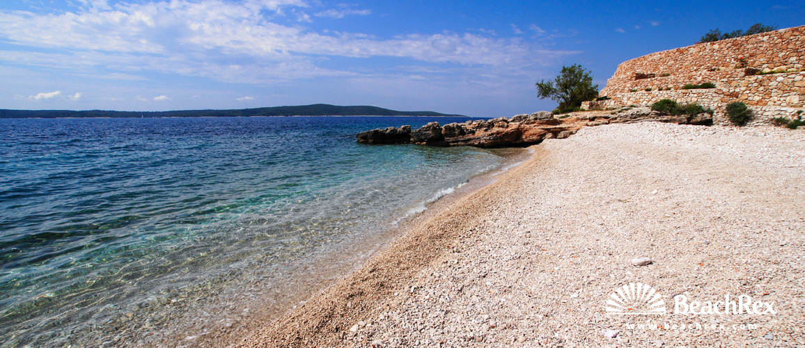 Croatia - Dalmatia  Split - Island Hvar -  Zavala - Beach Zavala Port