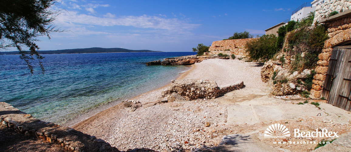 Croatia - Dalmatia  Split - Island Hvar -  Zavala - Beach Zavala Port