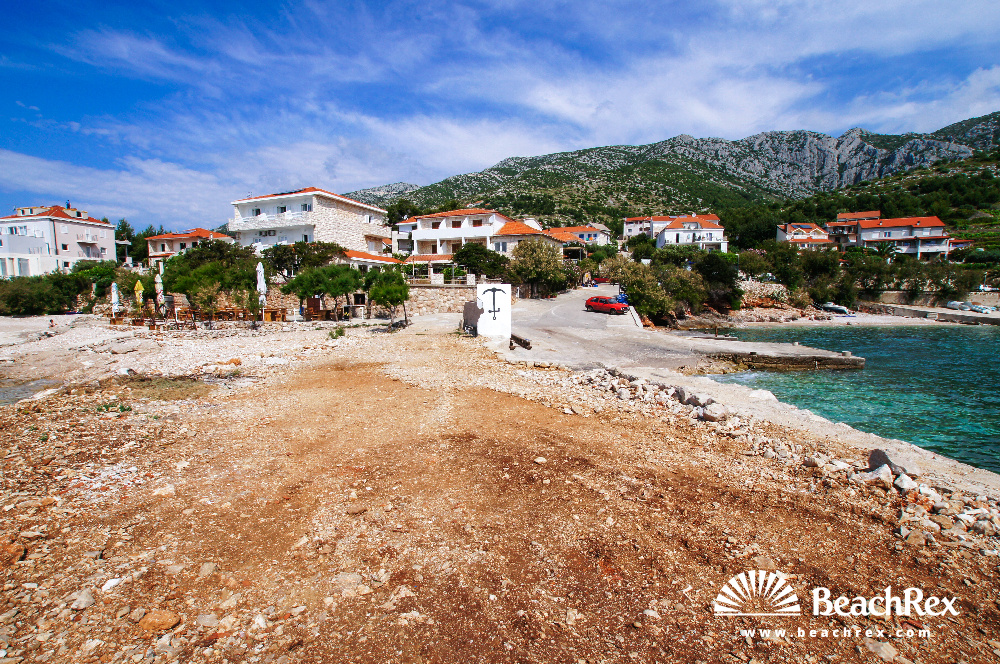 Croatia - Dalmatia  Split - Island Hvar -  Zavala - Beach Zavala Port