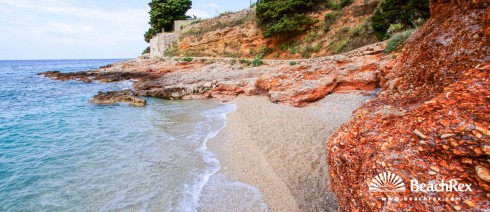 Croatia - Dalmatia  Split - Island Hvar -  Zavala - Beach Molva