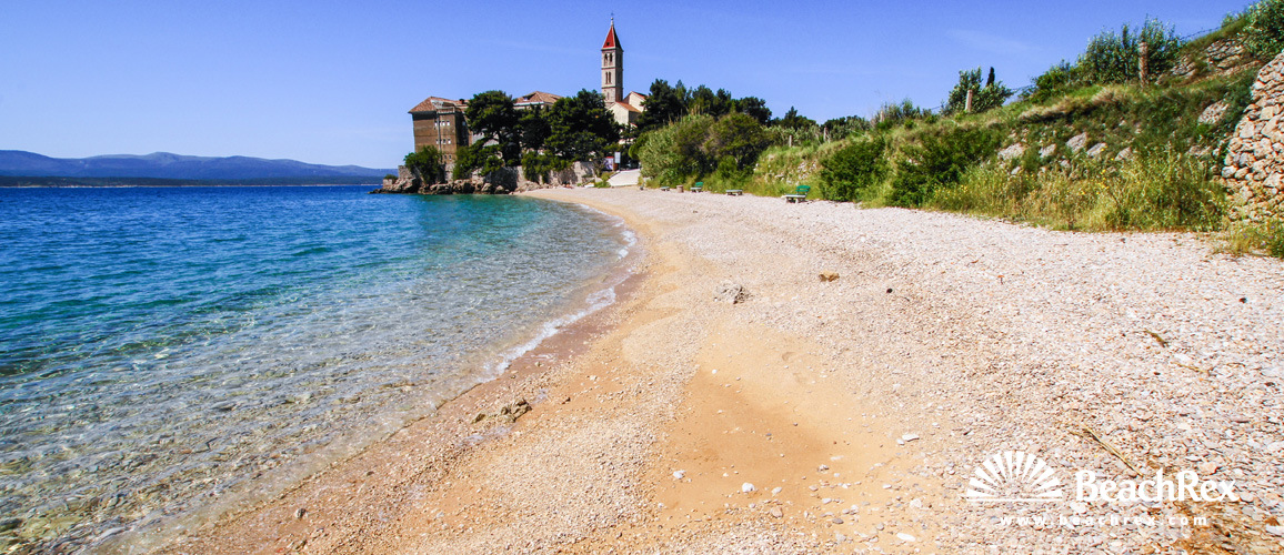 Croatie - Dalmatie  Split - Ile Brač -  Bol - Plage Martinica