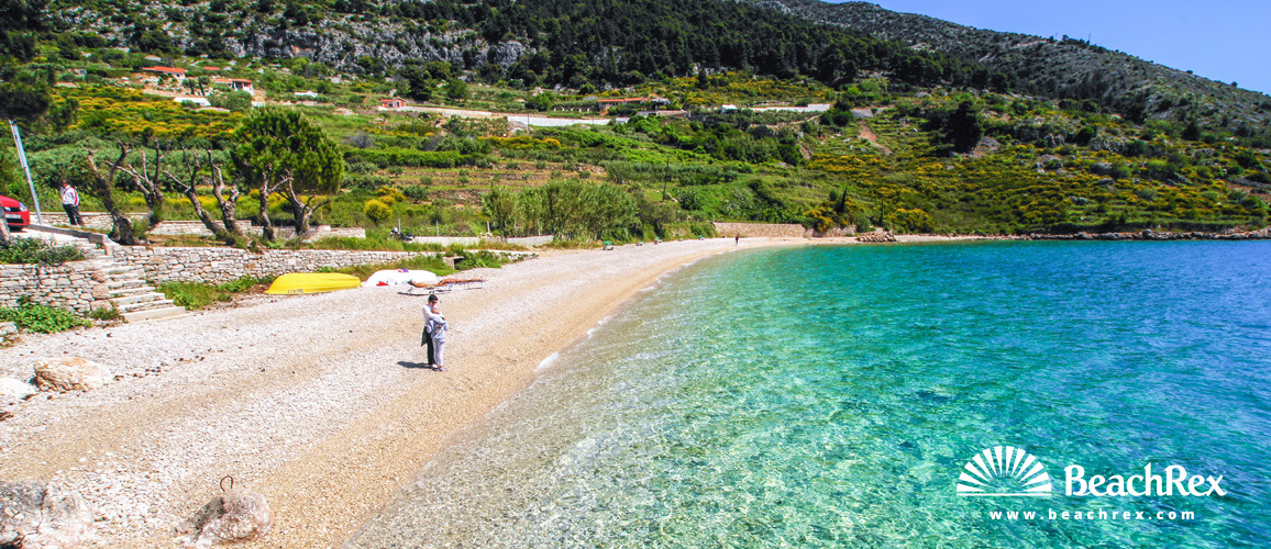 Croatie - Dalmatie  Split - Ile Brač -  Bol - Plage Martinica