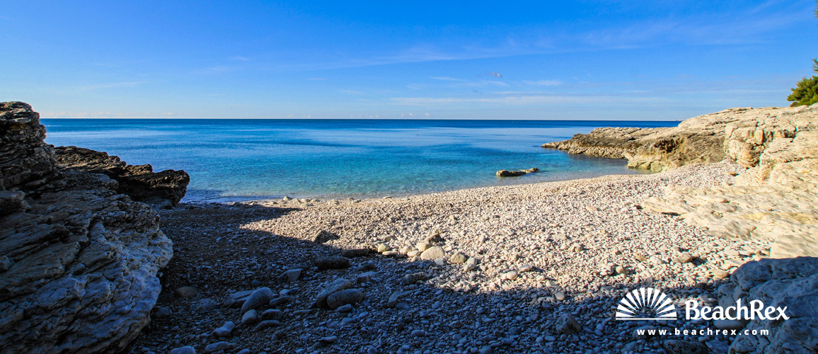 Kroatien - Istra -  Premantura - Strand Pinižule
