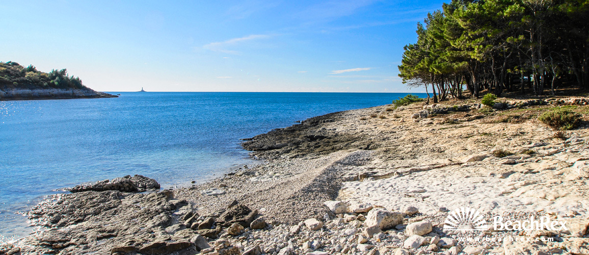 Kroatien - Istra -  Premantura - Strand Polje