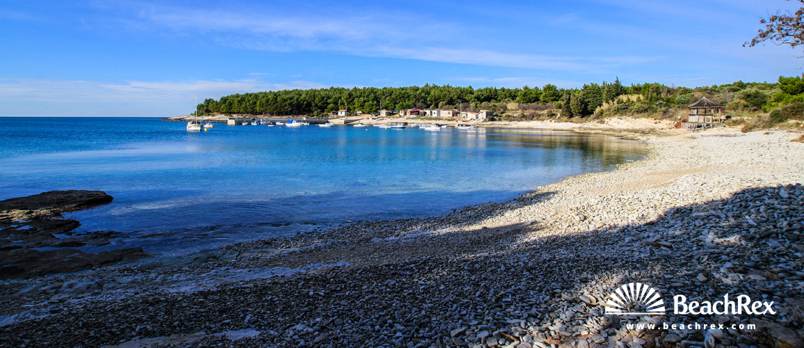 Kroatien - Istra -  Premantura - Strand Polje