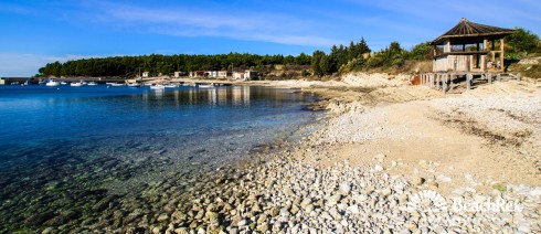 Kroatien - Istra -  Premantura - Strand Polje