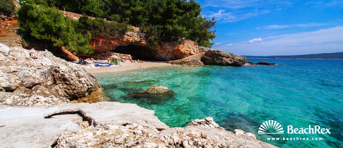 Croatia - Dalmatia  Split - Island Hvar -  Zavala - Beach Petarčica