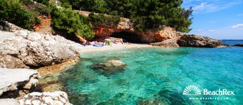 Croatia - Dalmatia  Split - Island Hvar -  Zavala - Beach Petarčica