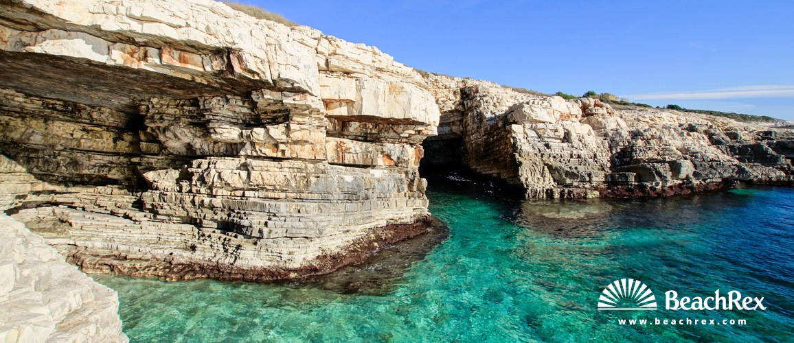 Croatia - Istra -  Premantura - Beach Mala Kolumbarica