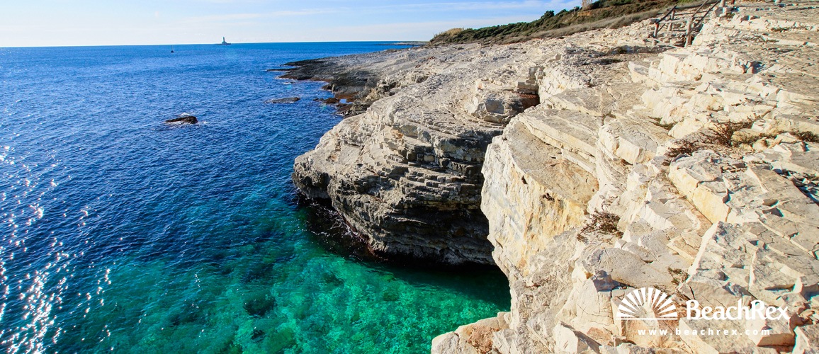 Croatia - Istra -  Premantura - Beach Mala Kolumbarica