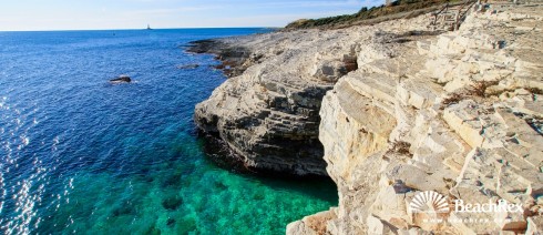 Kroatien - Istra -  Premantura - Strand Mala Kolumbarica