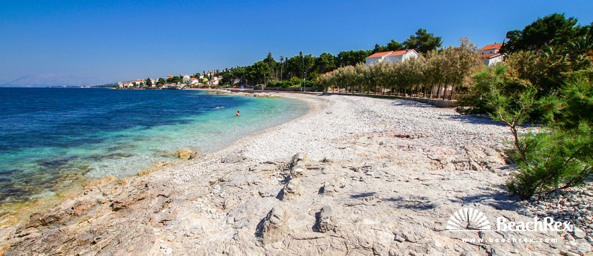 Croatia - Dalmatia  Split - Island Brač -  Sutivan - Beach Majakovac