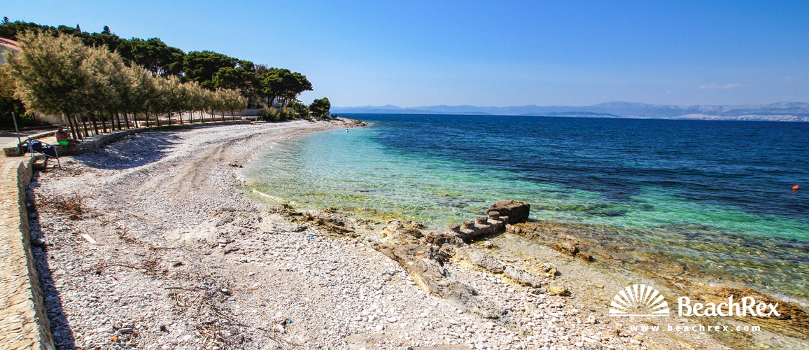 Croatia - Dalmatia  Split - Island Brač -  Sutivan - Beach Majakovac