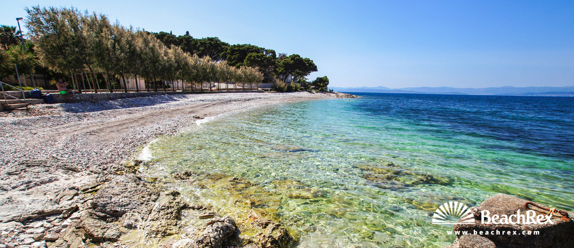 Croatia - Dalmatia  Split - Island Brač -  Sutivan - Beach Majakovac