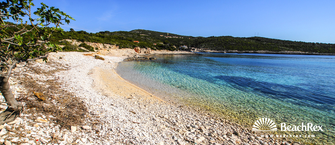 Croatia - Dalmatia  Split - Island Vis -  Rukavac - Beach Tepluš