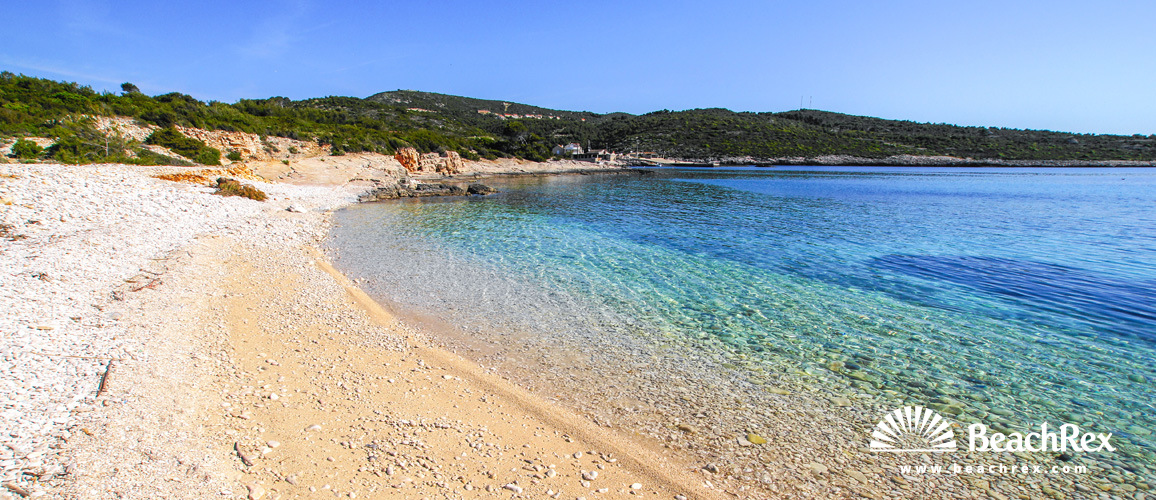 Croatia - Dalmatia  Split - Island Vis -  Rukavac - Beach Tepluš