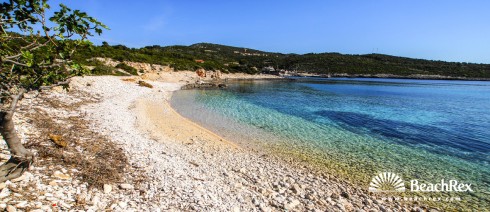 Croatia - Dalmatia  Split - Island Vis -  Rukavac - Beach Tepluš