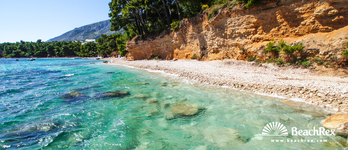 Croatie - Dalmatie  Split - Ile Brač -  Bol - Plage Potočine