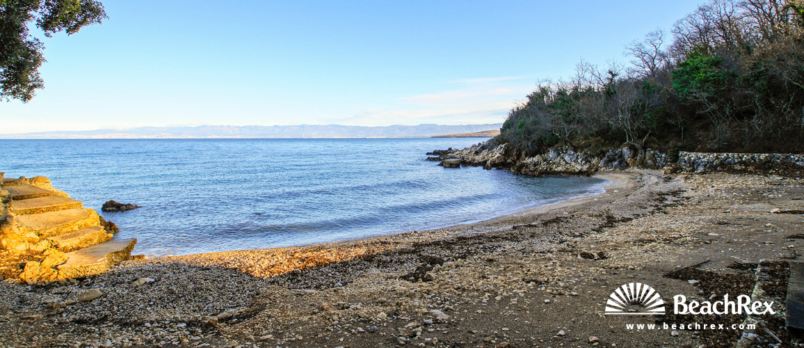Croatia - Kvarner - Island Krk -  Brzac - Beach Glavotok