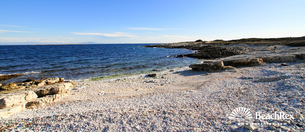 Kroatien - Istra -  Premantura - Strand Škara