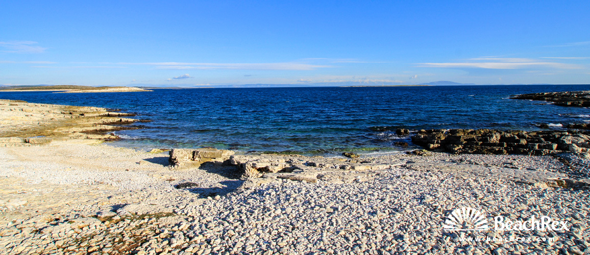 Kroatien - Istra -  Premantura - Strand Škara