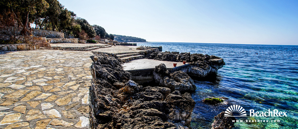 Croatia - Lika - Island Pag -  Jakišnica - Beach Luna