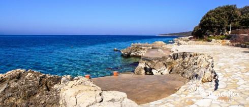 Croatia - Lika - Island Pag -  Jakišnica - Beach Luna
