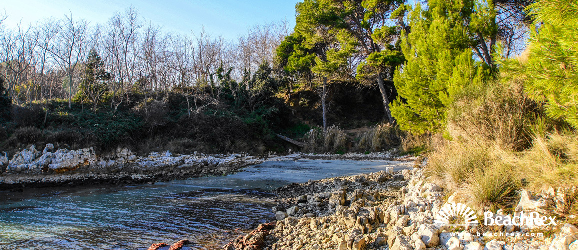 Kroatien - Istra -  Premantura - Strand Mali Portić