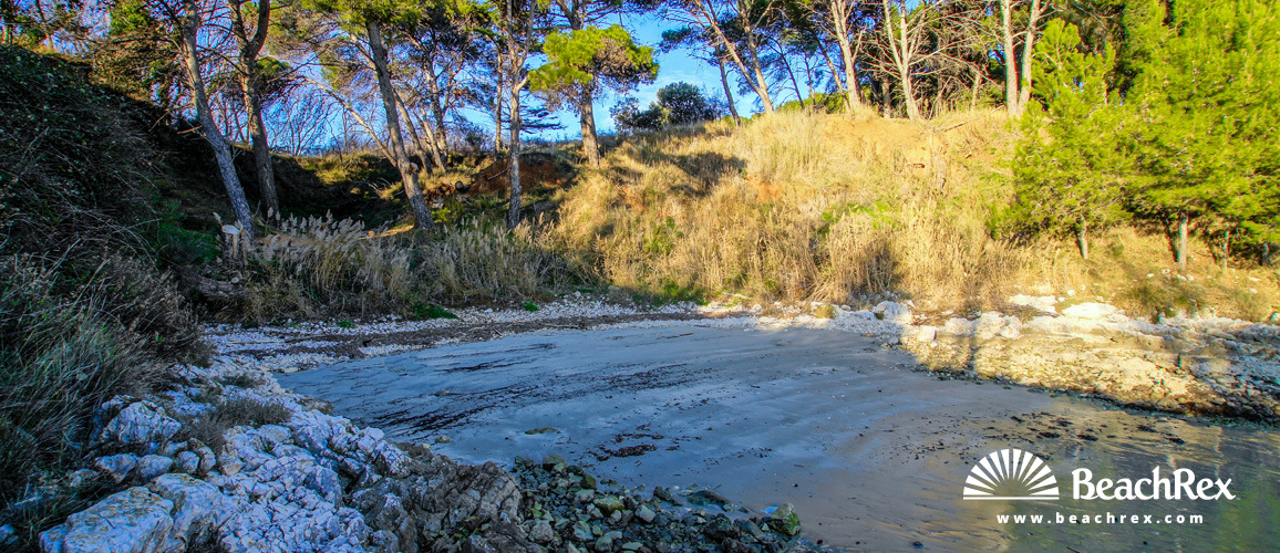 Kroatien - Istra -  Premantura - Strand Mali Portić