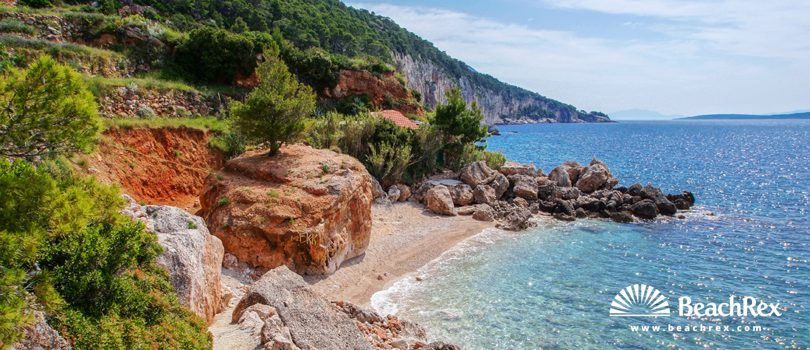 Hrvatska - Dalmacija  Split - Otok Hvar -  Sveta Nedjelja - Plaža Skala