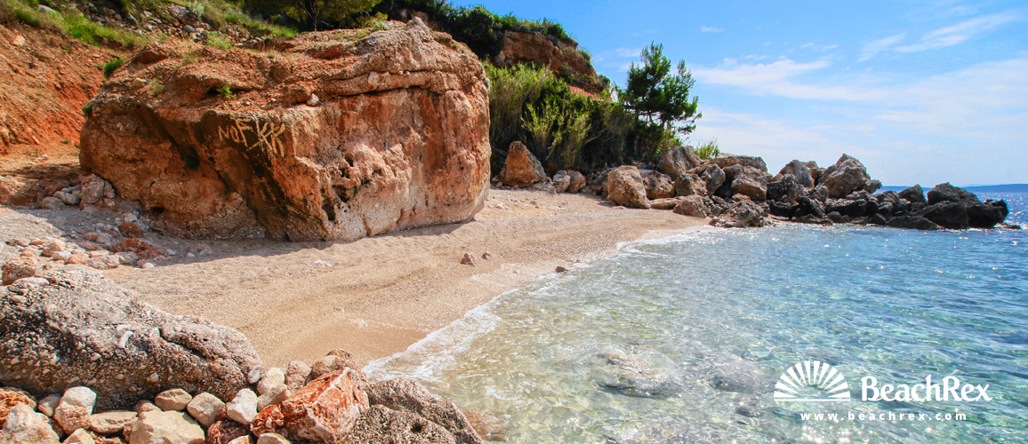 Hrvatska - Dalmacija  Split - Otok Hvar -  Sveta Nedjelja - Plaža Skala