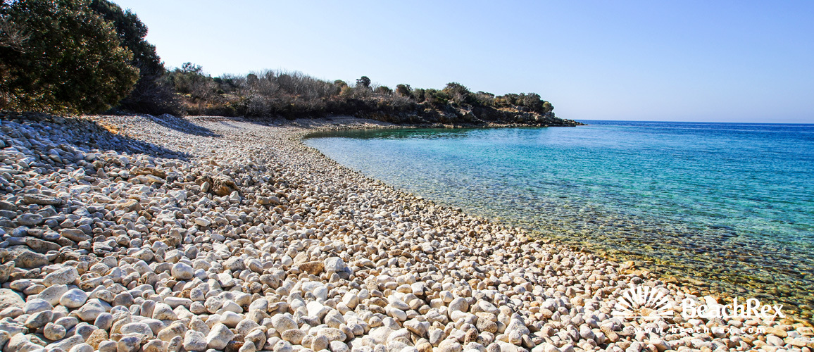 Croatia - Lika - Island Pag -  Jakišnica - Beach Krcalo