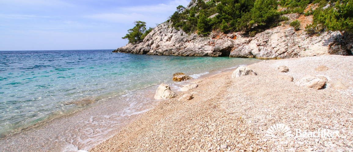 Croatia - Dalmatia  Split - Island Hvar -  Sveta Nedjelja - Beach Lučišća