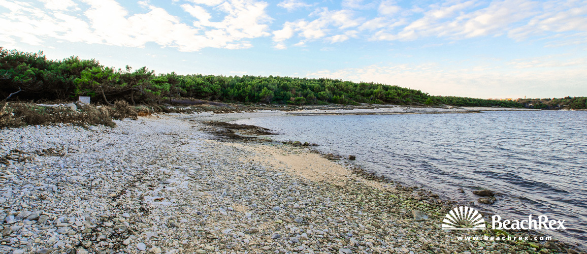 Kroatien - Istra -  Premantura - Strand Uvala Školjić