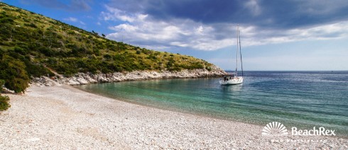 Croatie - Dalmatie  Split - Ile Hvar -  Milna - Plage Dubovi dol